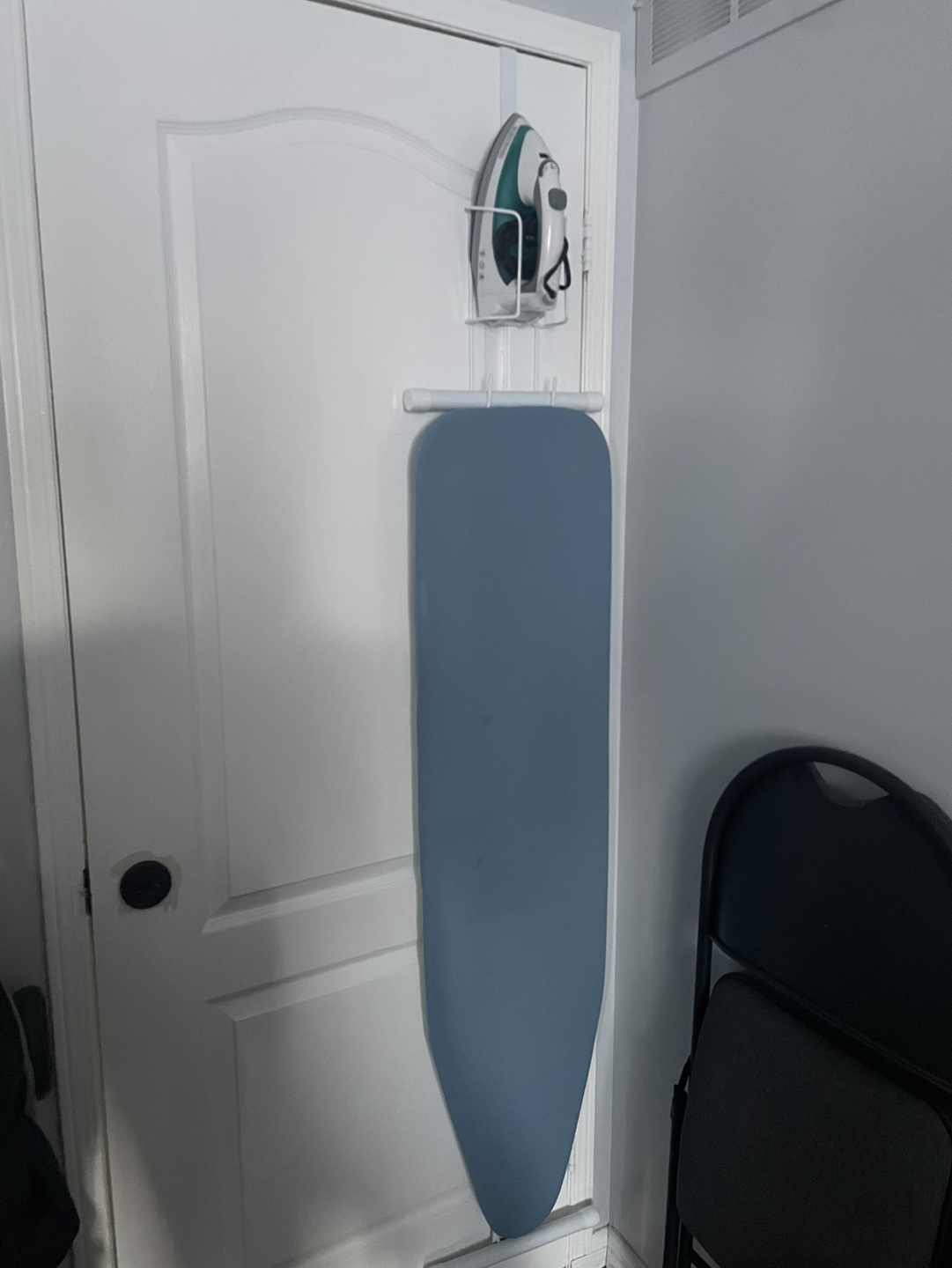 Iron with board and Over-the-Door Ironing Board holder - photo 5