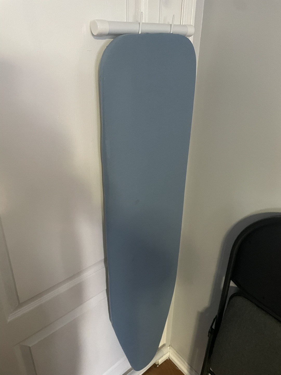 Iron with board and Over-the-Door Ironing Board holder
