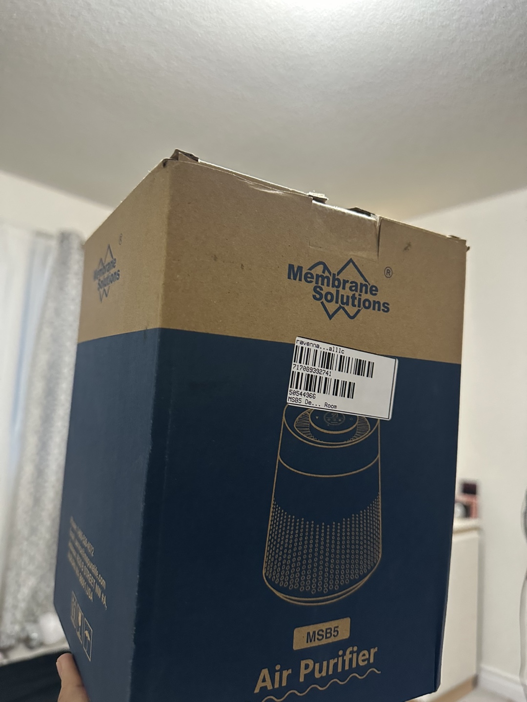 Membrane Solutions MSB5 Air Purifier - Black - photo 2