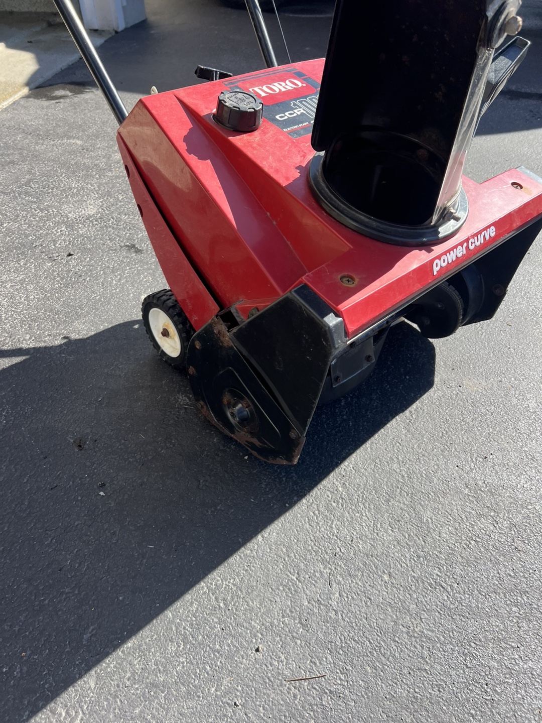 Toro CCR 1000 3.5 HP 20" Power Curve Snowblower - photo 4
