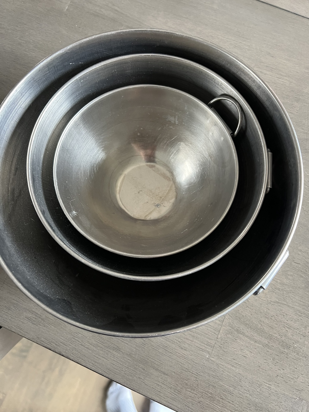 Set of 3 Stainless Steel Mixing Bowls - photo 2