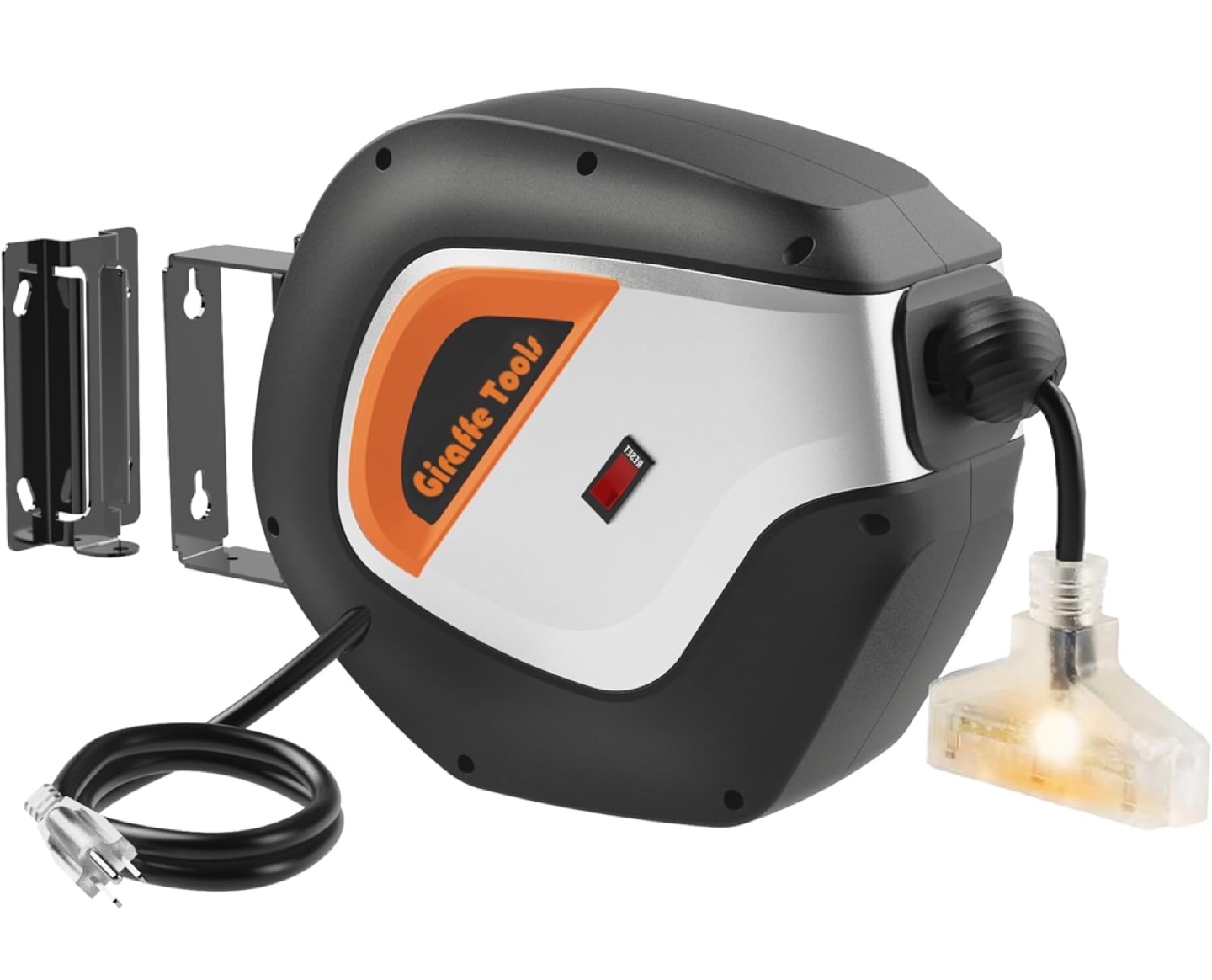 Giraffe Tools 50ft Heavy Duty Outdoor Power Cord Reel