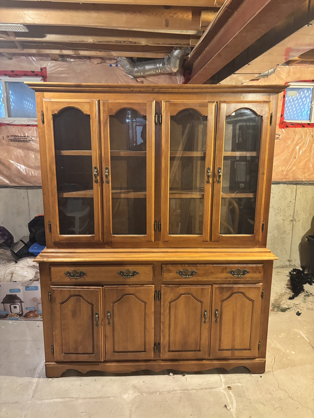 Beautiful Wooden oak Hutch - photo 3