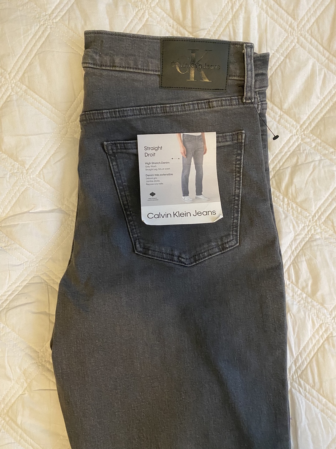 Calvin Klein Jeans - Straight Droit Men's Jeans