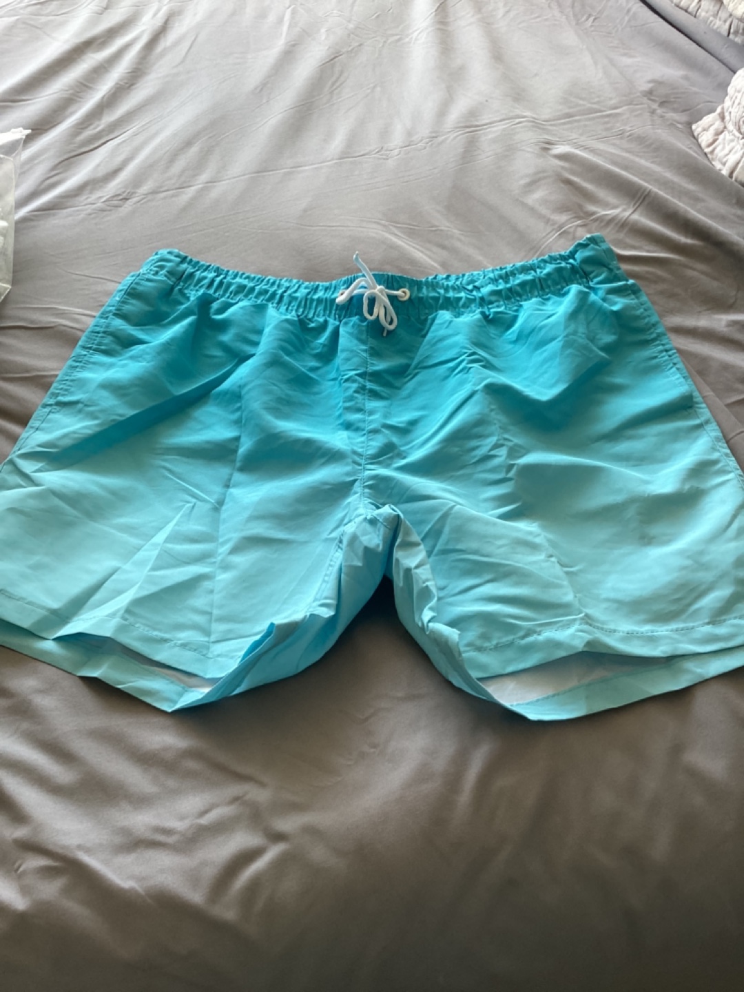 Men's Teal Swim Trunks Size XL