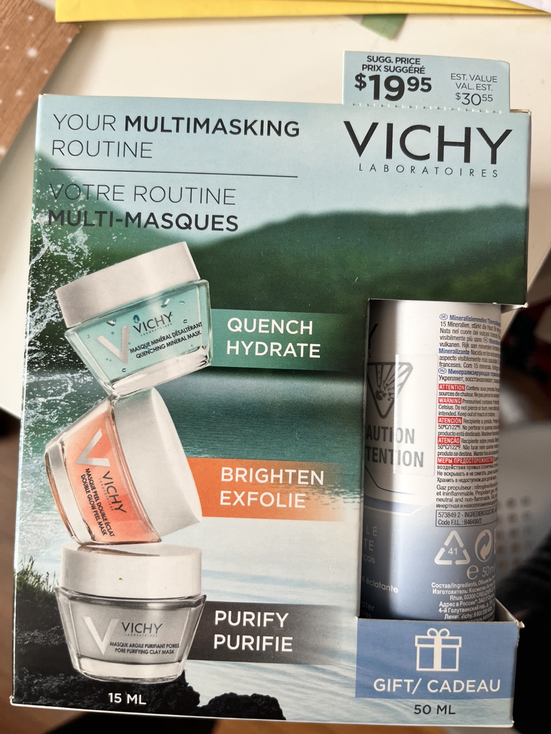 Vichy Multimasking Routine Gift Set