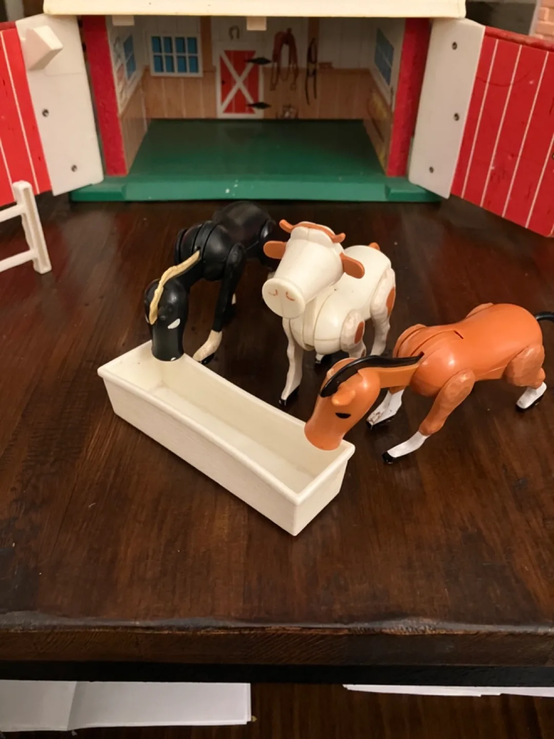 Vintage Fisher-Price Family Farm Playset with Animals image indicator(3)