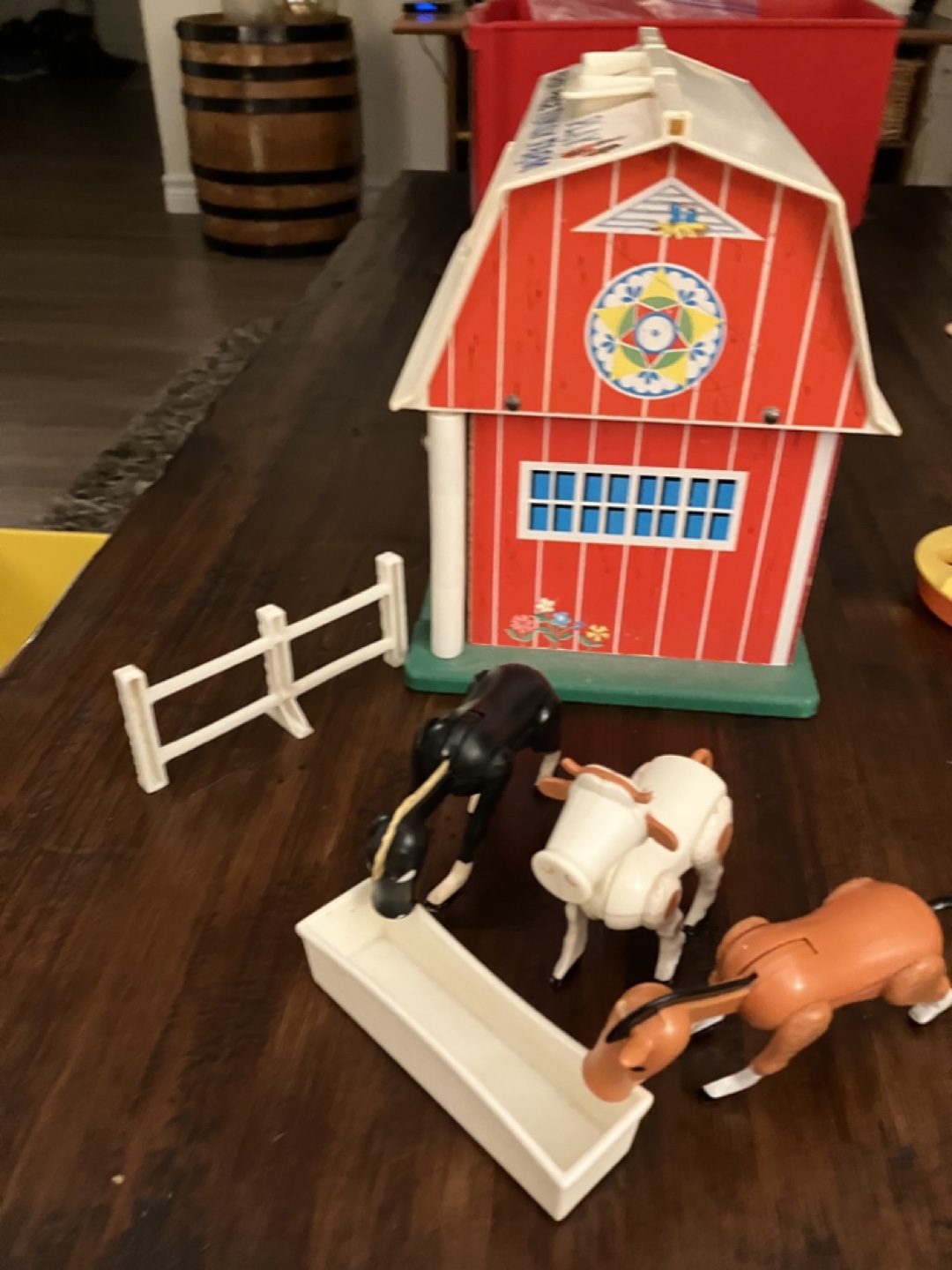 Vintage Fisher-Price Family Farm Playset with Animals - photo 5