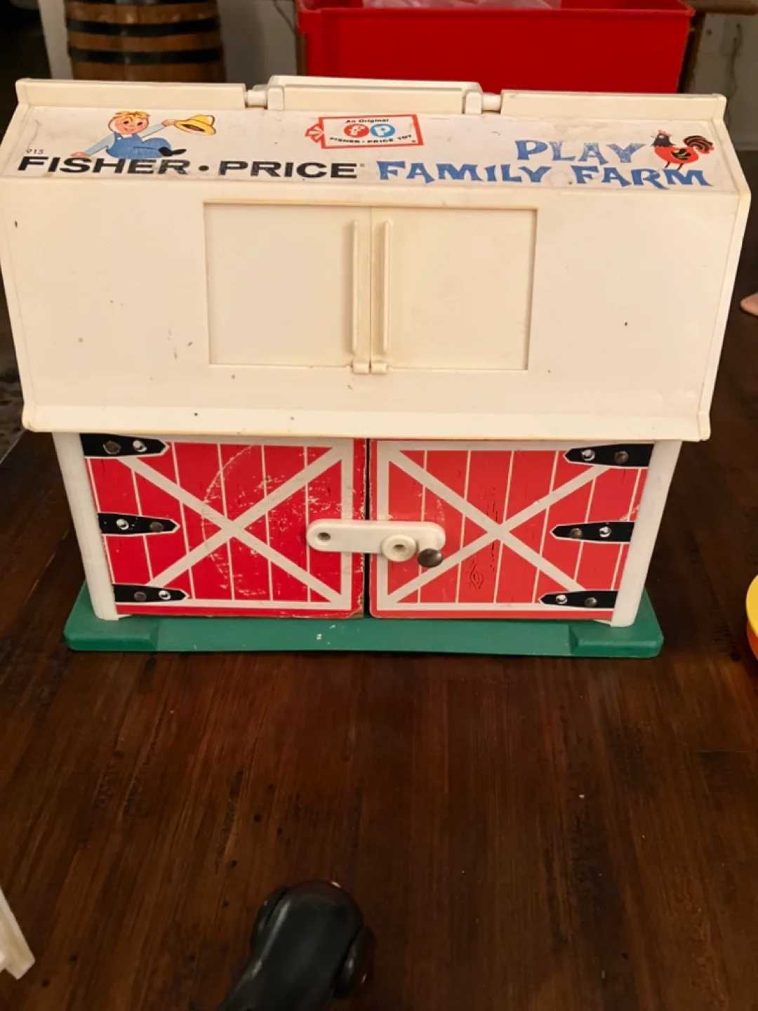 Vintage Fisher-Price Family Farm Playset with Animals image indicator(6)