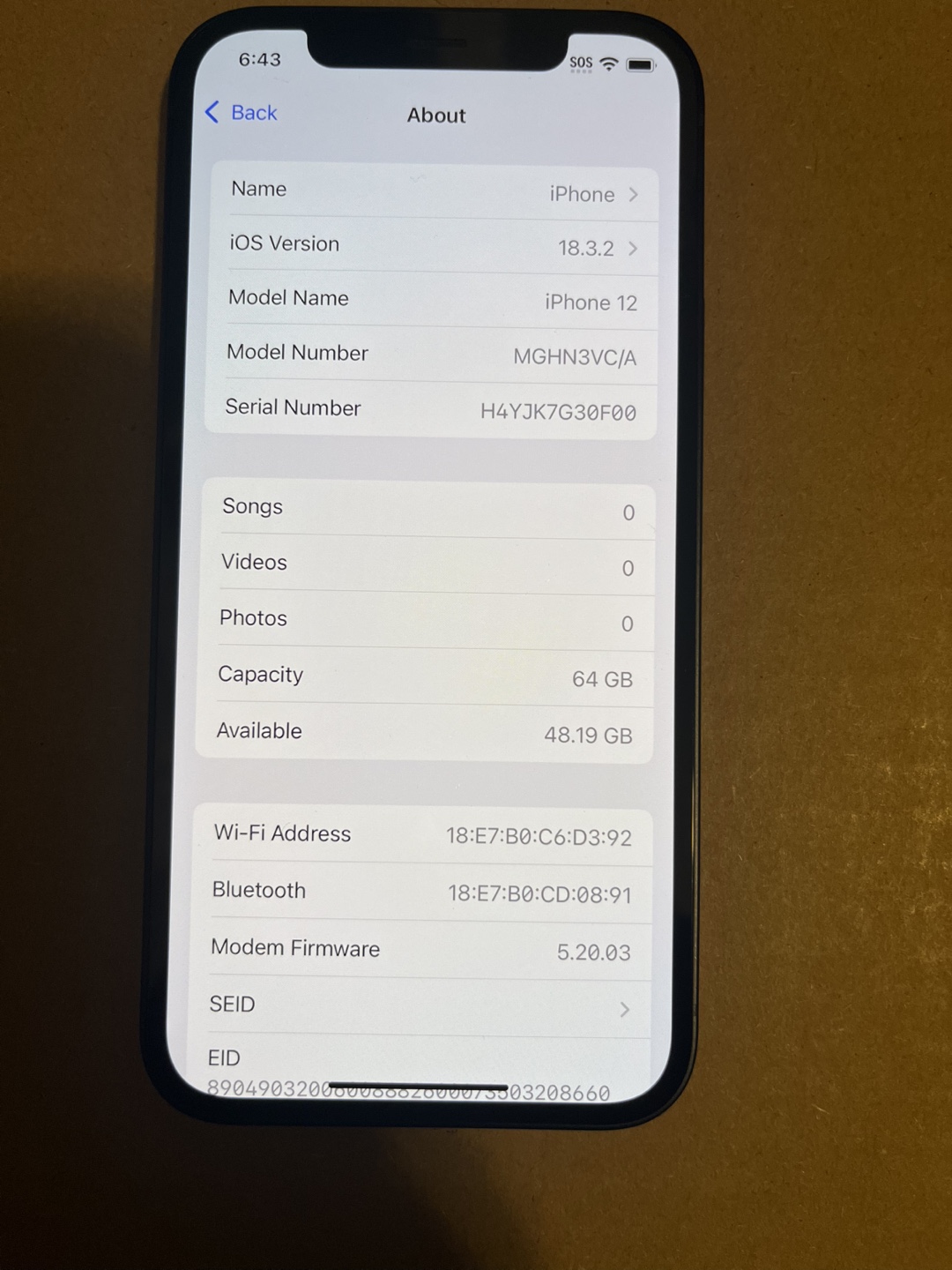iPhone 12 64GB Black - 89% Battery Health - photo 3