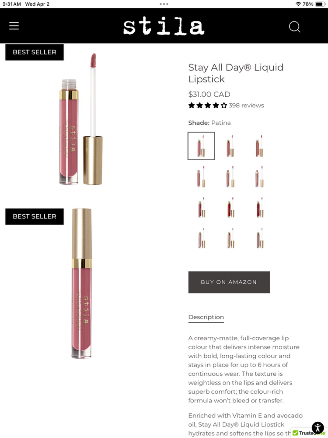 Stila Stay All Day Liquid Lipsticks - photo 2