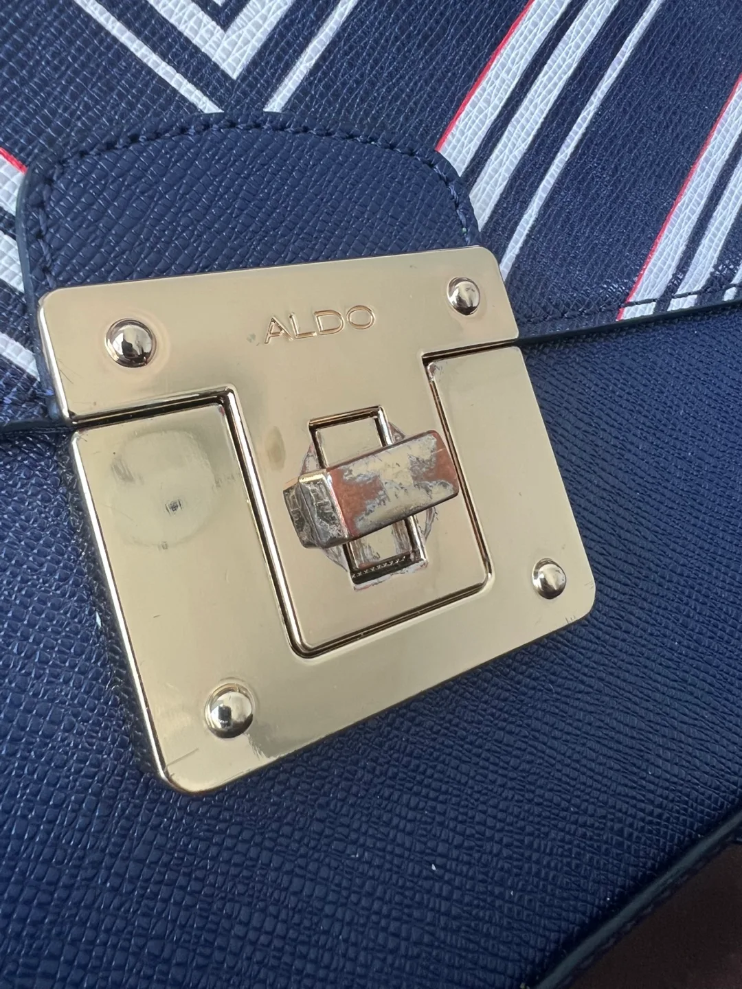 ALDO Chevron Pattern Crossbody Bag image indicator(5)