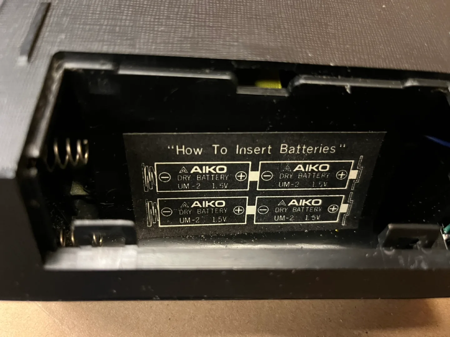 Vintage Aiko Cassette Recorder with Carrying Case image indicator(6)