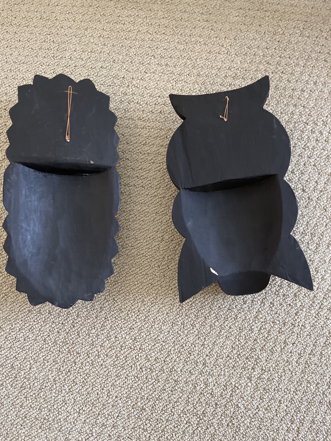 Pair of African-style Wooden Masks - photo 4