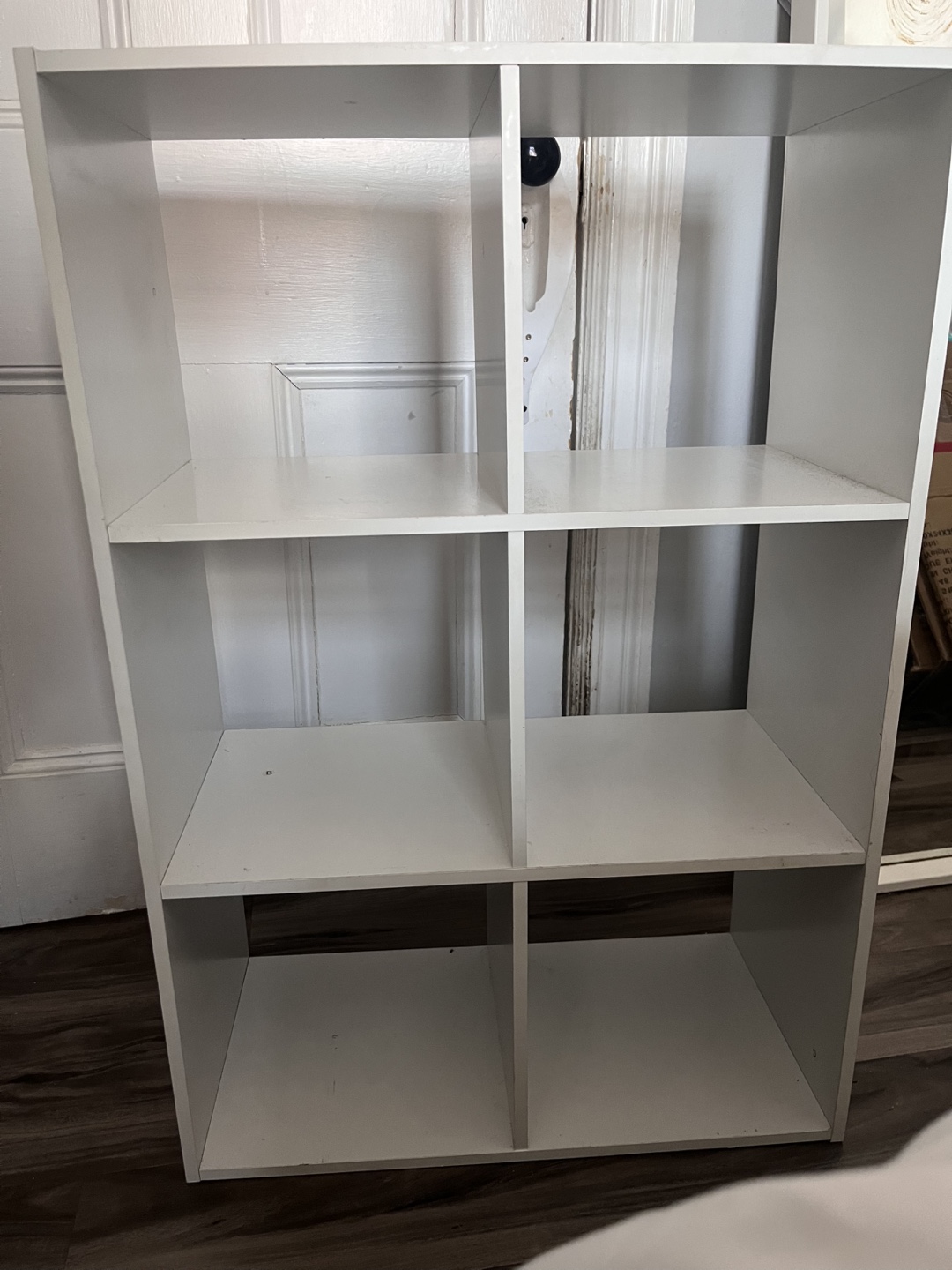 White 6-Cube Organizer