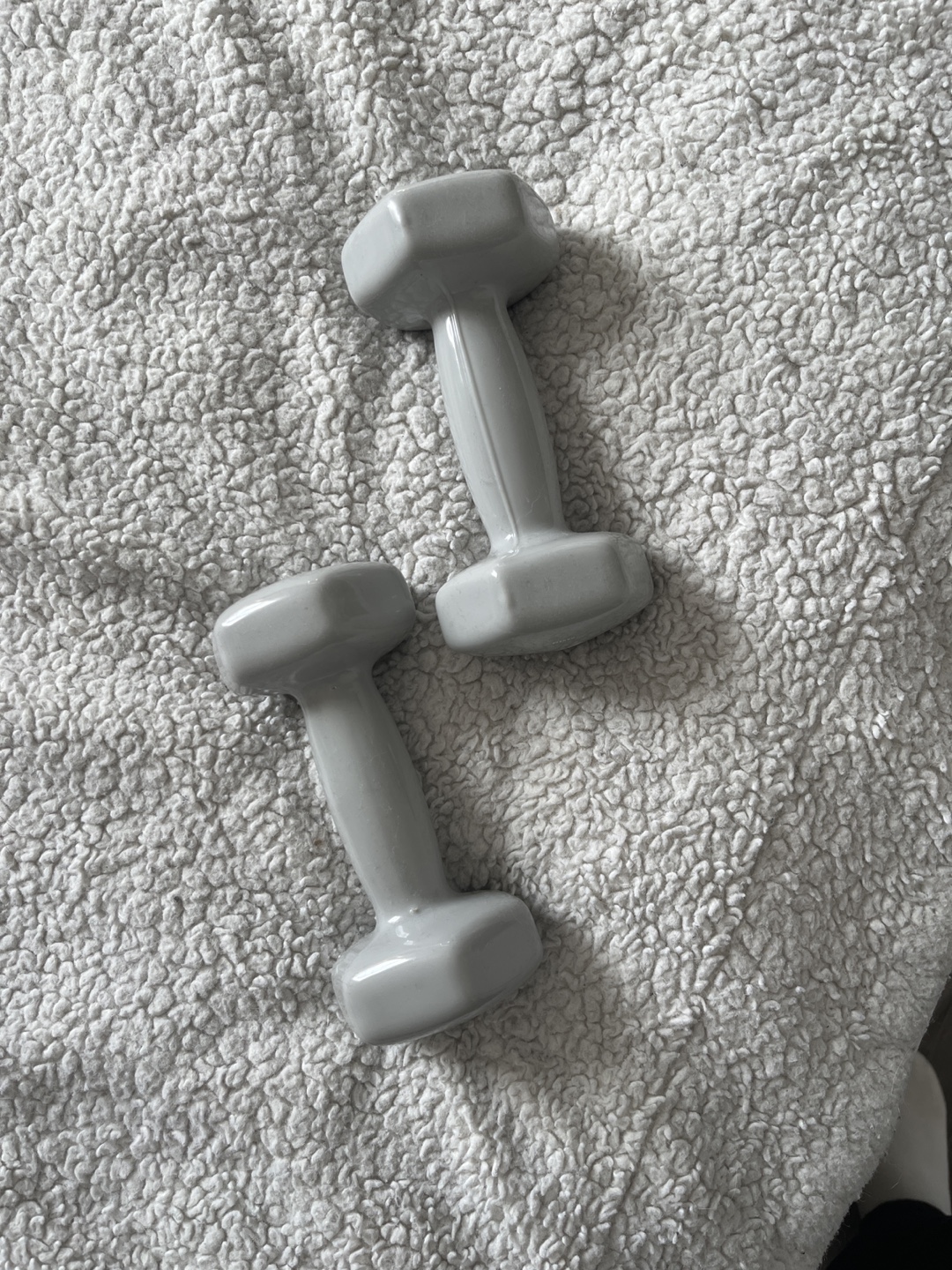 Pair of 4lb Hex Dumbbells