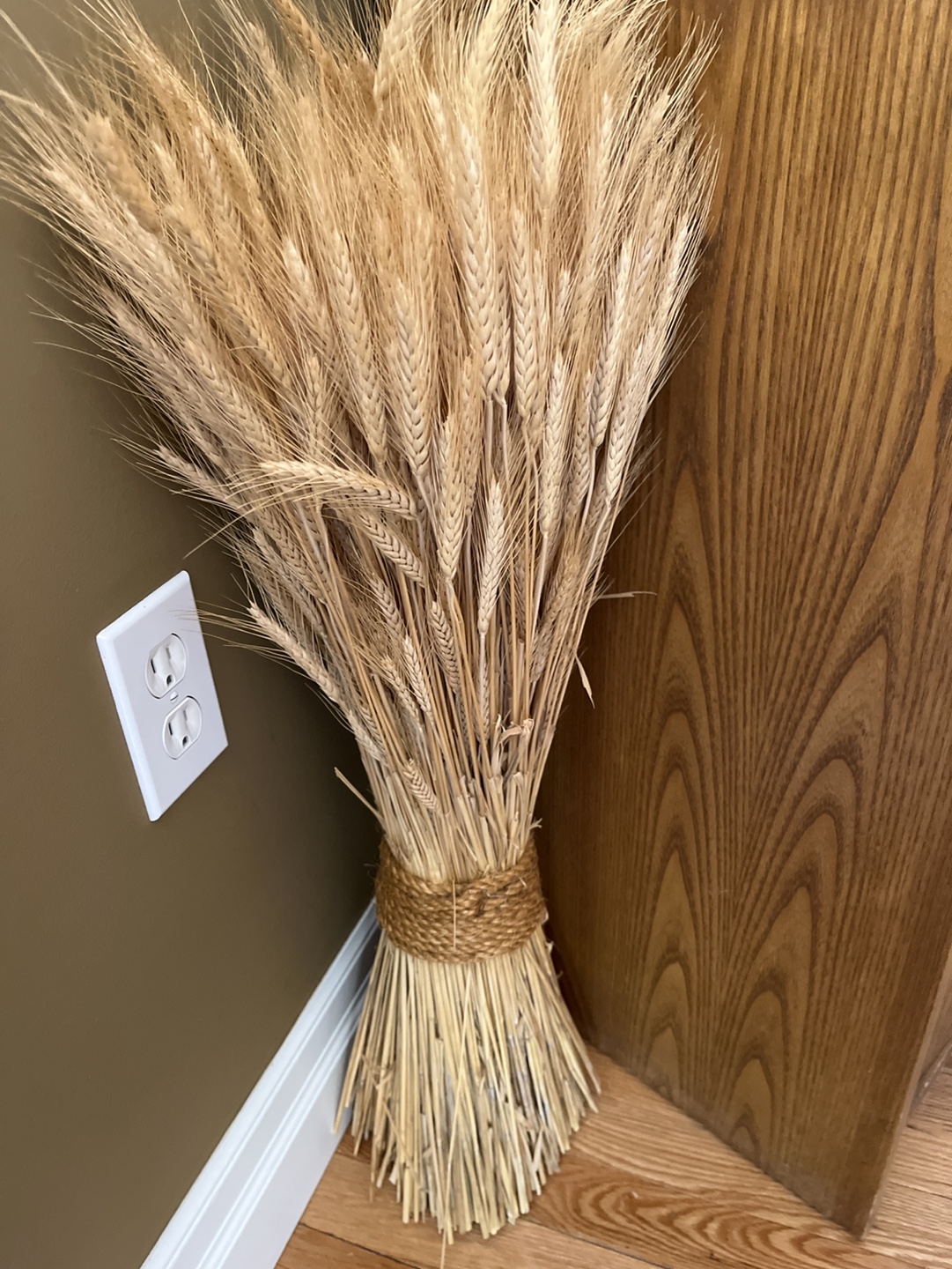 Dried Wheat Bundle Home Decor