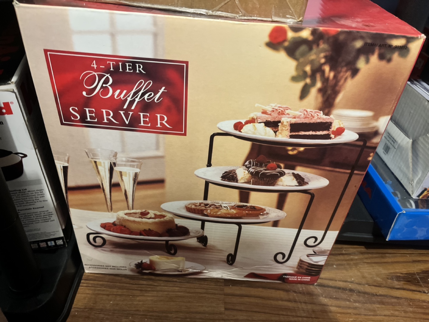 4-Tier Buffet Server