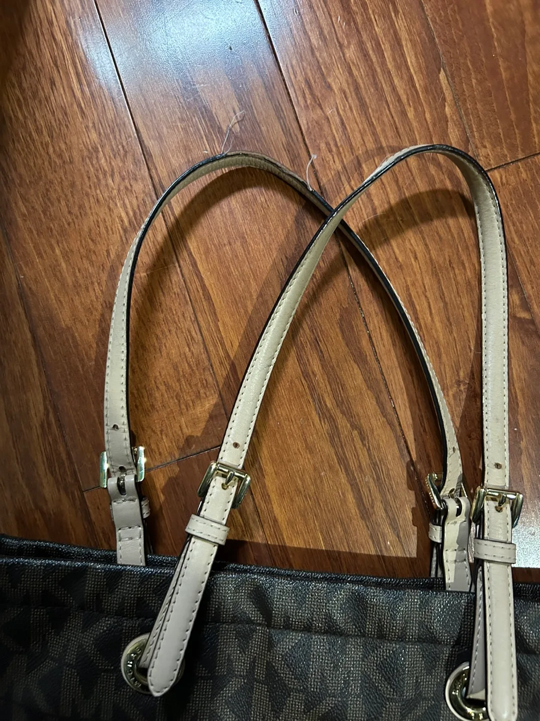 Vintage Michael Kors Brown Tote Bag image indicator(3)