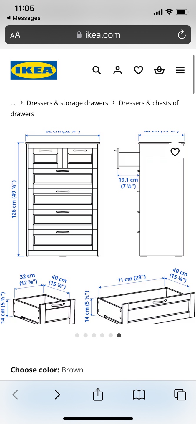6-Drawer dresser - photo 3