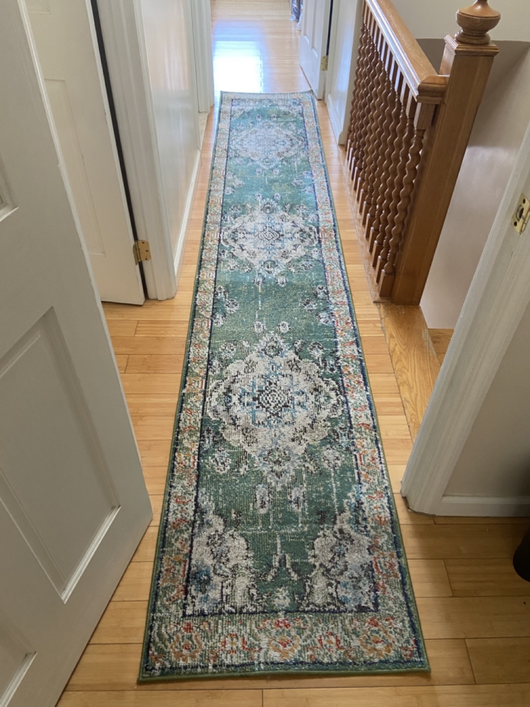 SAFAVIEH Monaco Runner Rug - Forest Green