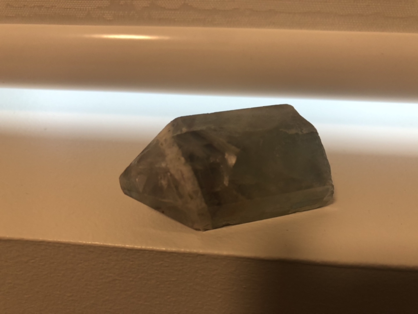 Green Fluorite/Quarts crystal - photo 4