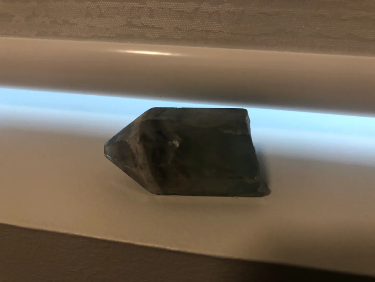 Green Fluorite/Quarts crystal thumbnail
