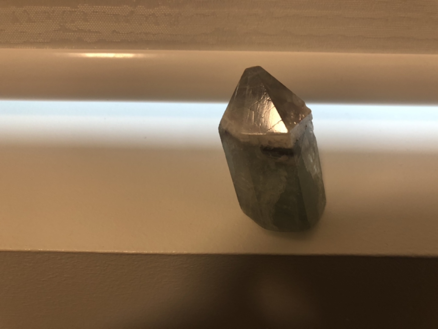 Green Fluorite/Quarts crystal - photo 2
