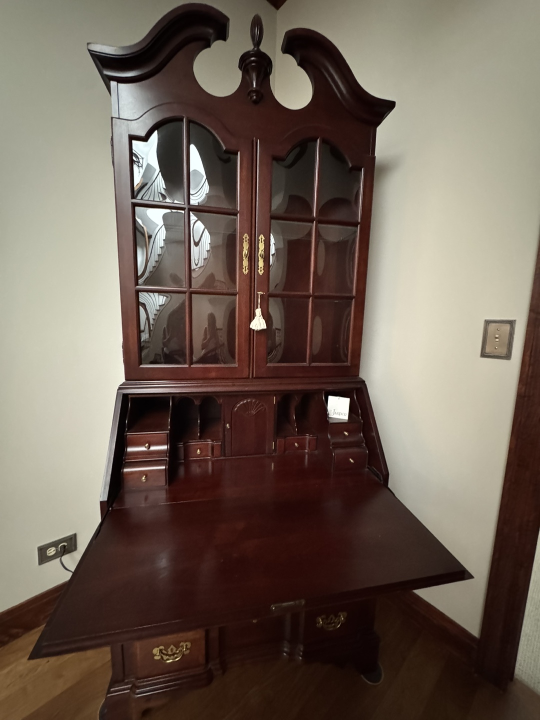 Jasper Cabinet Co Secretary Desk - photo 2