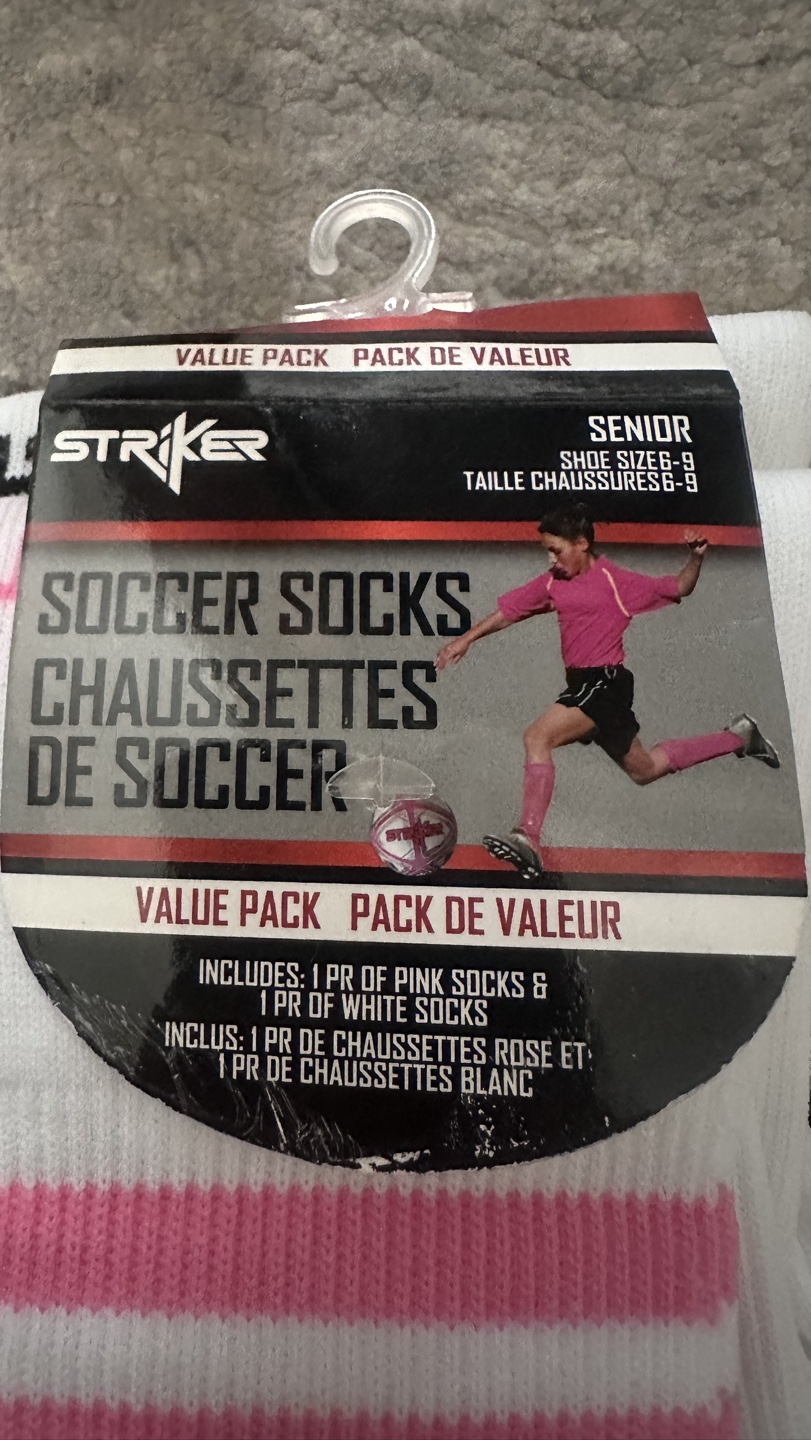 Beyond Field Striker Soccer Socks Value Pack - Senior Size 6-9
