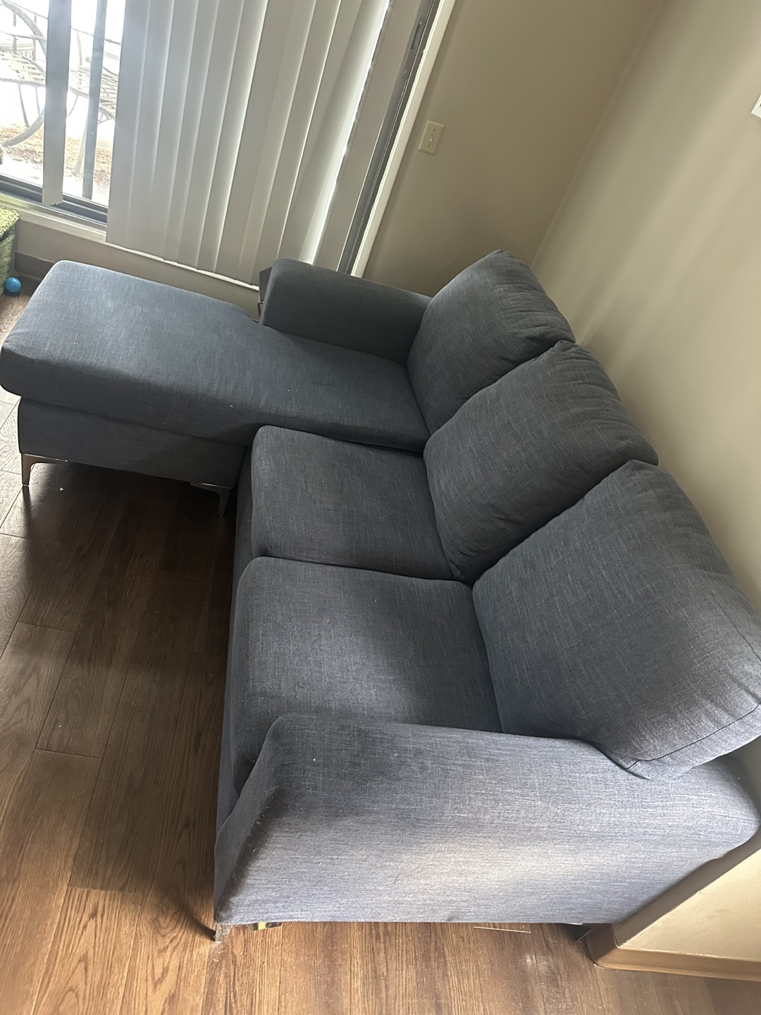 Blue sofa - photo 2