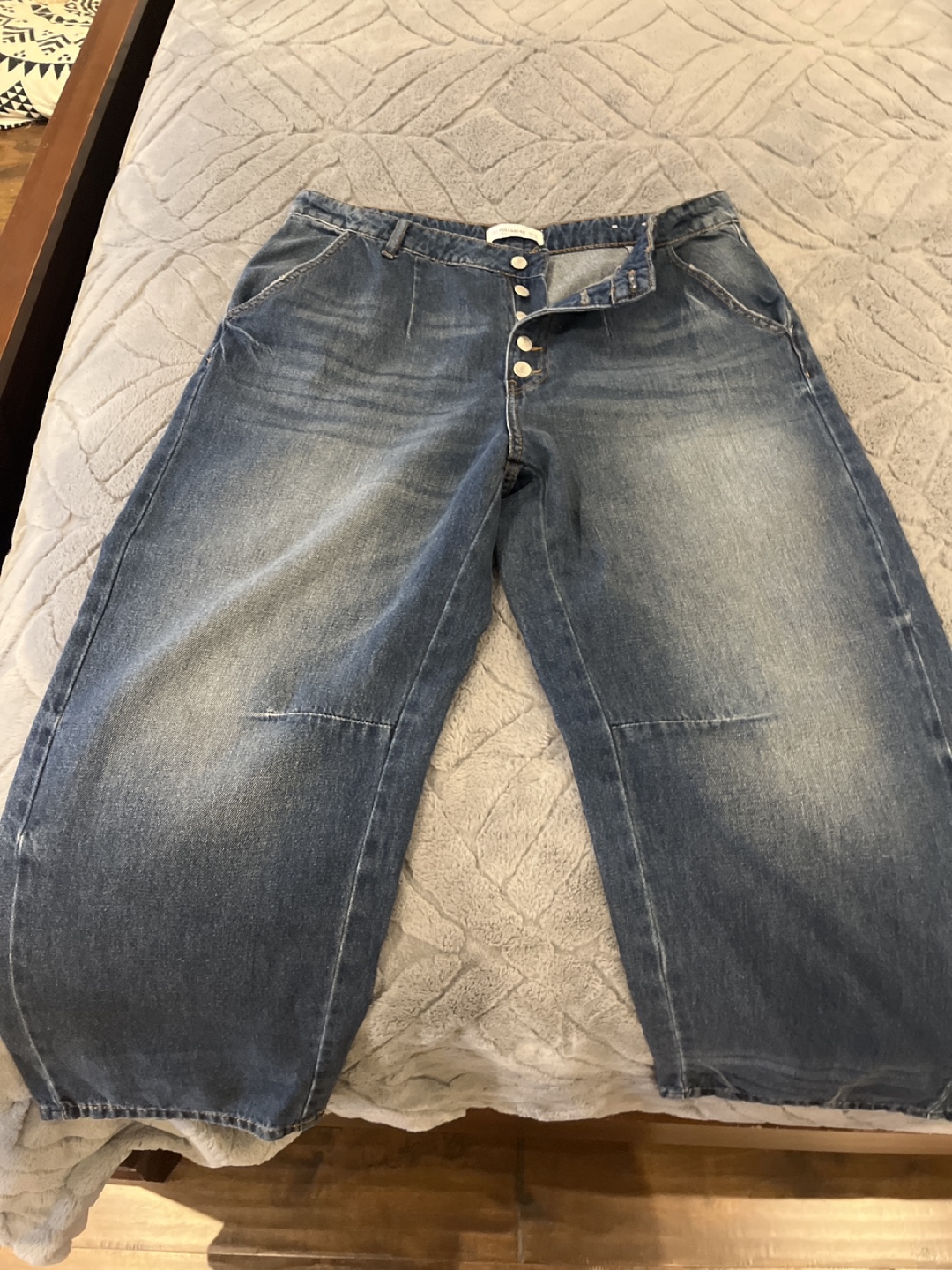 Barrel fit jeans by Pull And Bear.