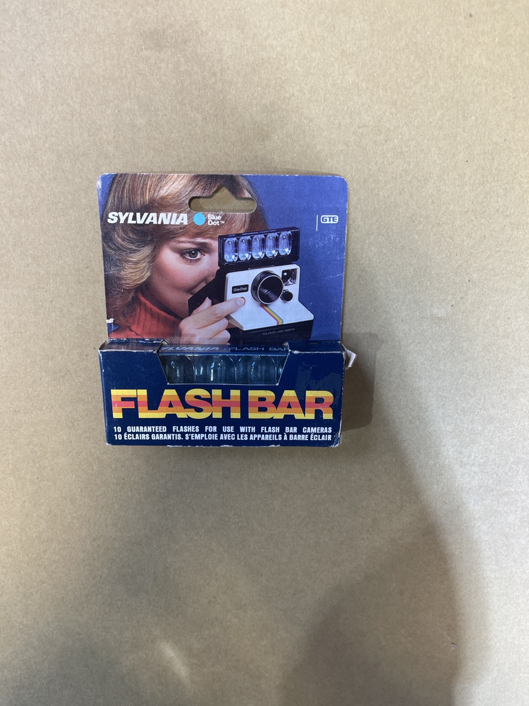 Vintage Sylvania Flash Bar for Polaroid Cameras
