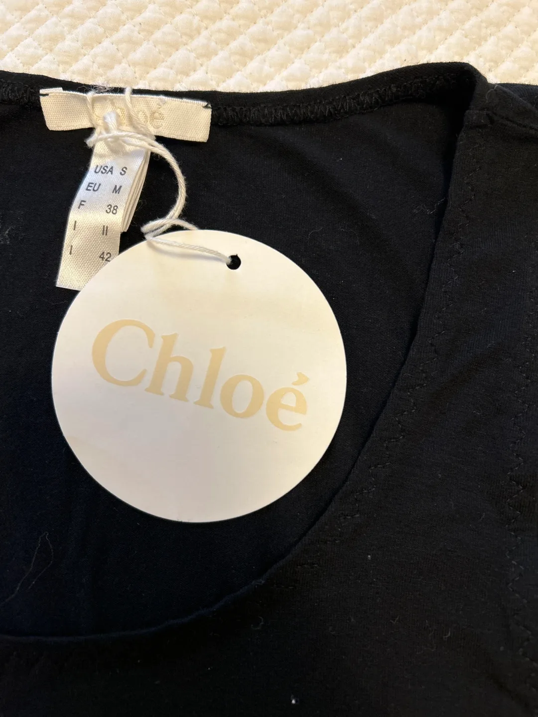 Chloé Black Tank Top image indicator(2)