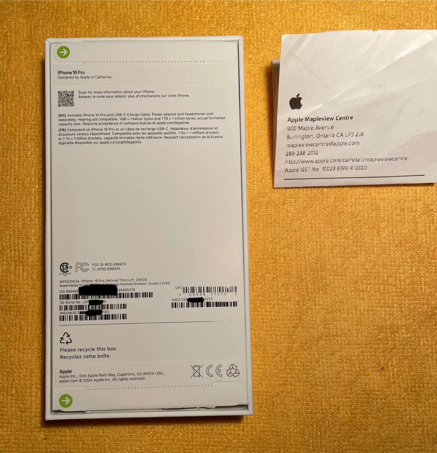 LIKE NEW! iPhone 16 PRO 256GB Natural Titanium - MSRP $1806.87 image indicator(2)