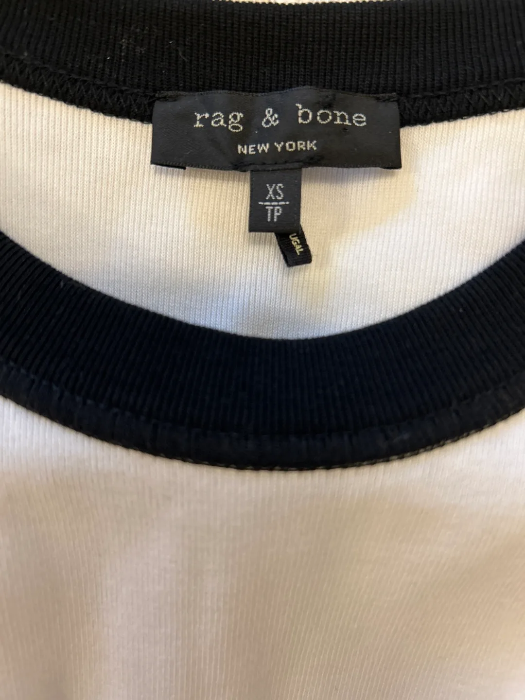 Rag & Bone XS White and Black Tank Dress image indicator(3)