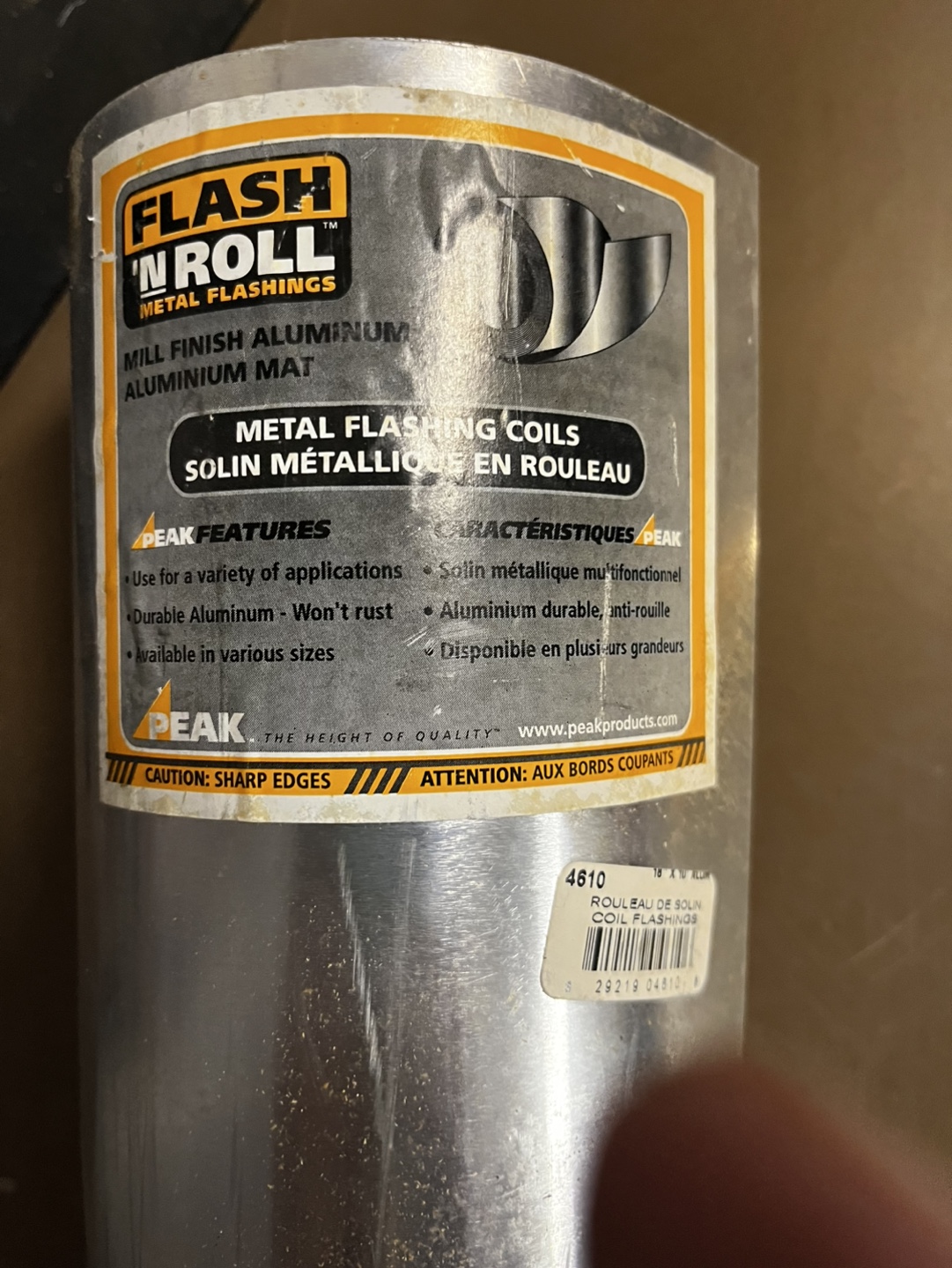 Flash'n'Roll Mill Finish Aluminum Metal Flashing Coils