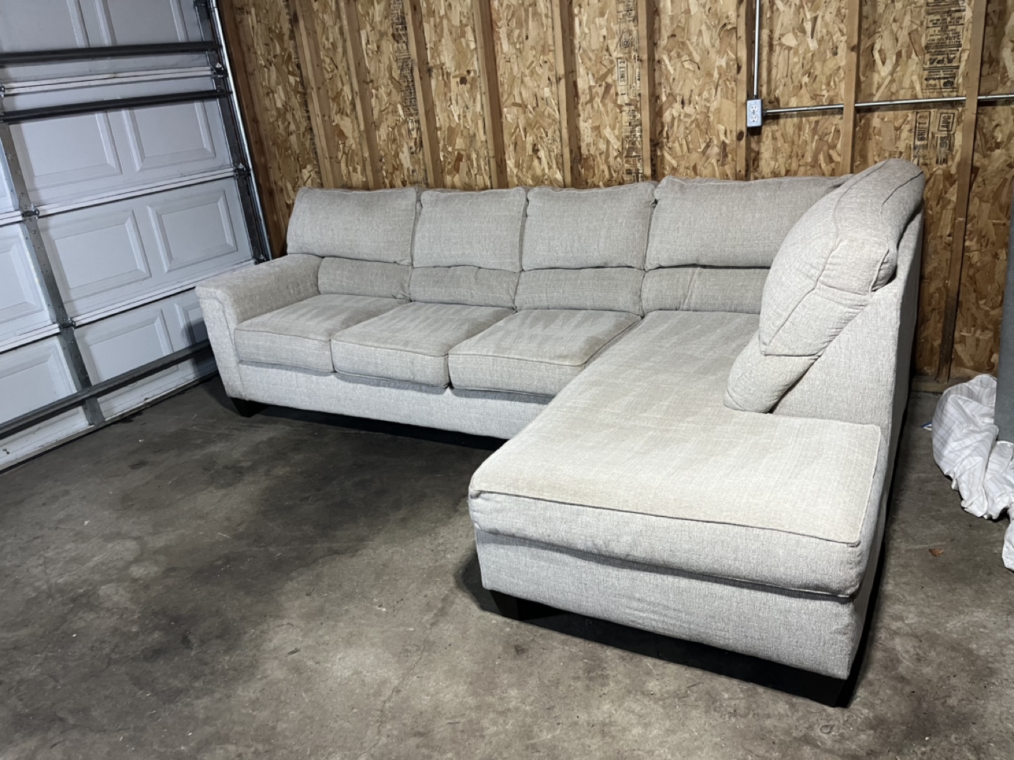 Beige Sectional Sofa - Free Delivery! - photo 2