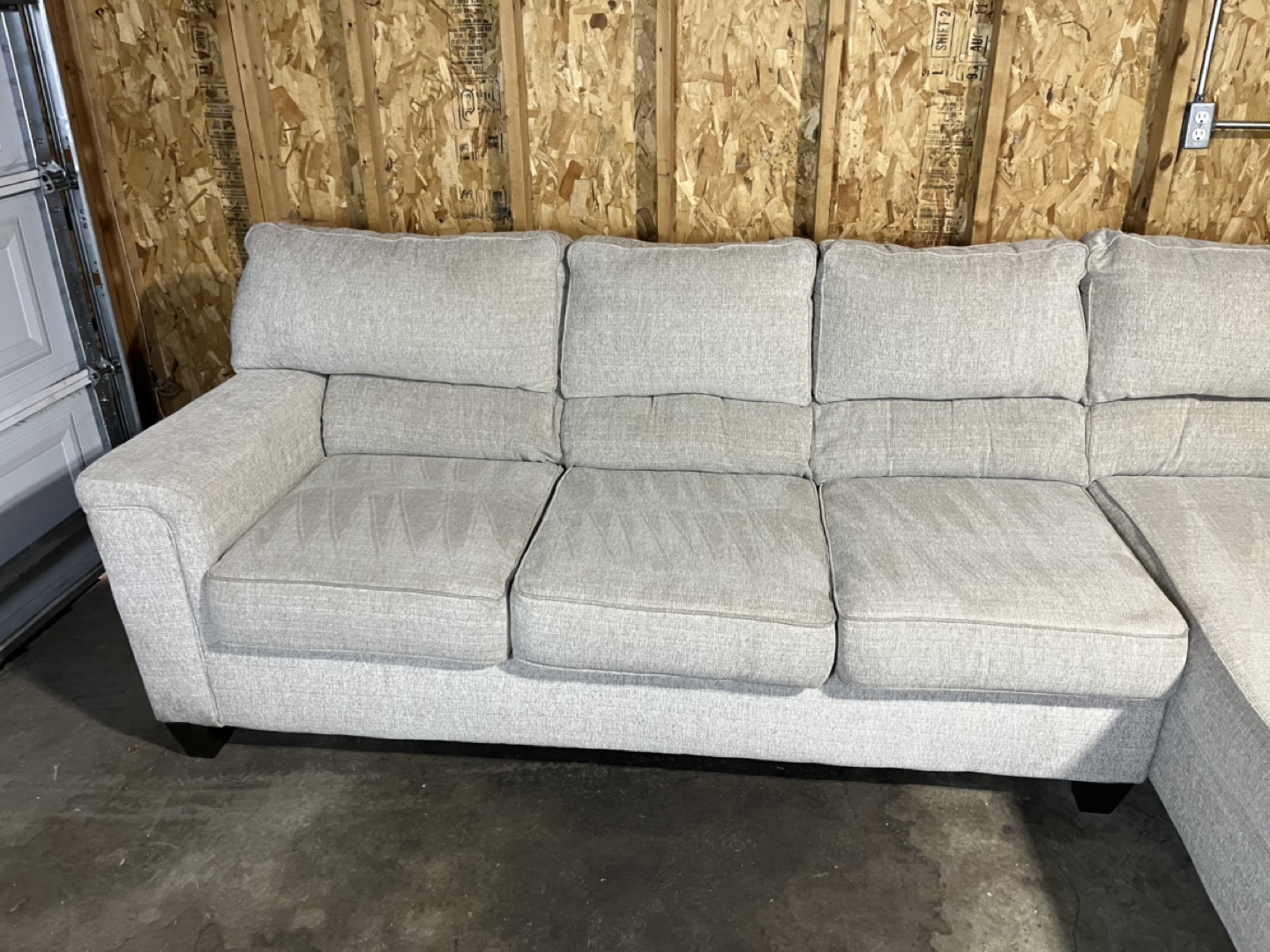 Beige Sectional Sofa - Free Delivery! - photo 4