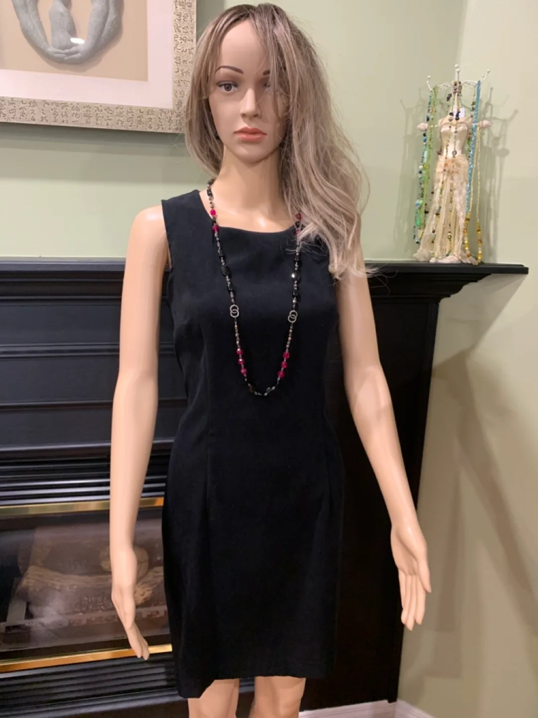 Black Sleeveless Sheath Dress image indicator(7)