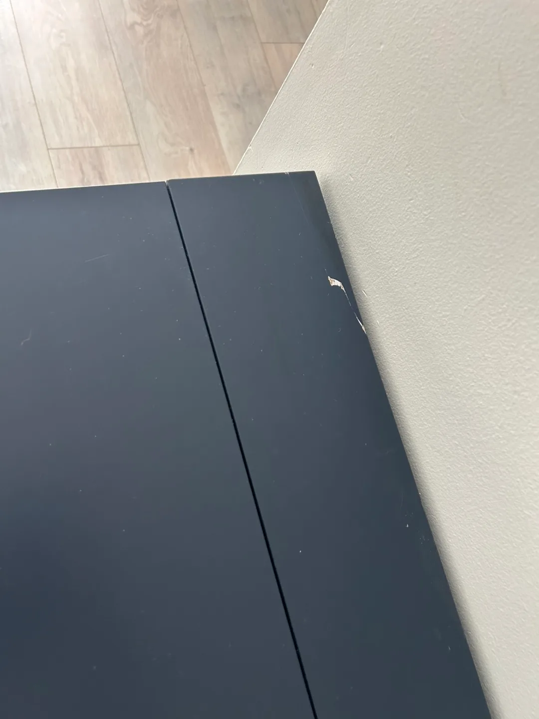 Dark Blue Desk with Two Drawers image indicator(2)