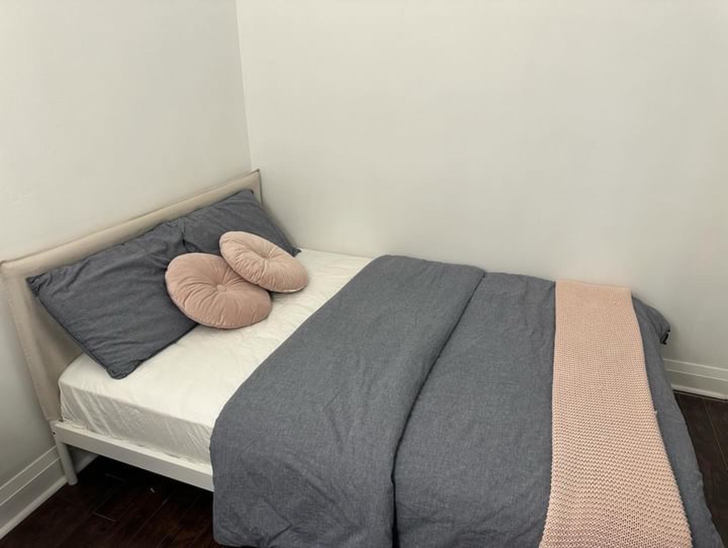 Double Bed Frame with Mattress