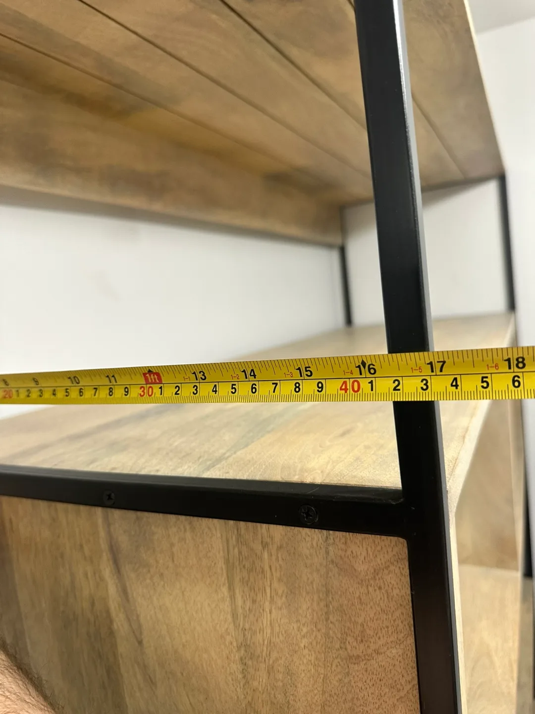 Wooden Shelving Unit with Cabinet image indicator(8)