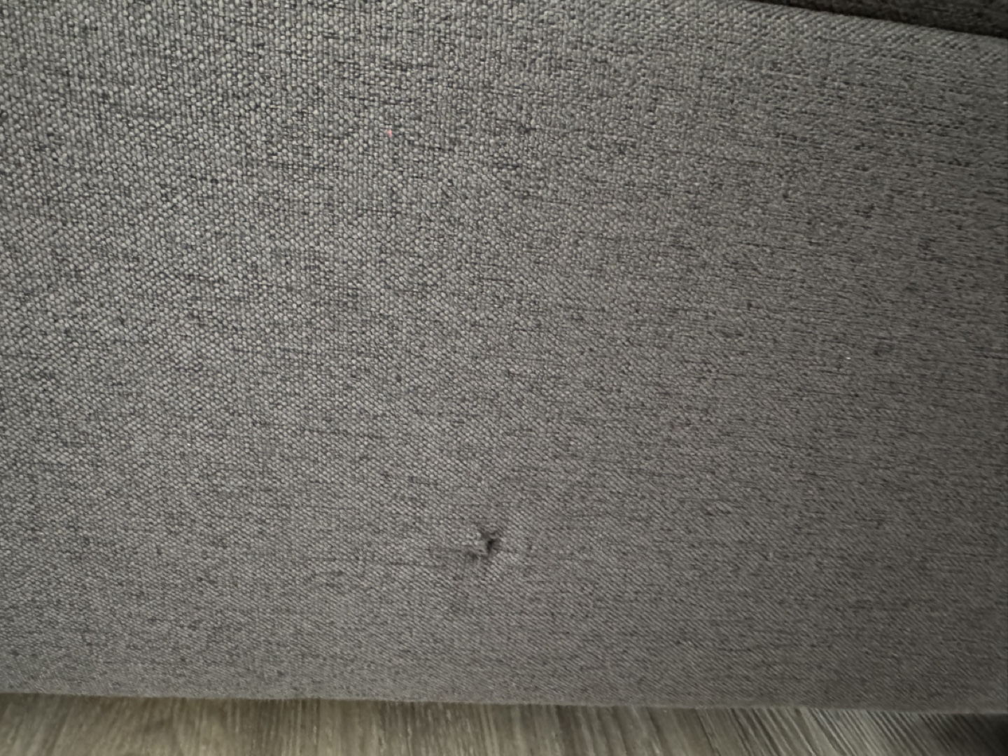 Grey L-Shaped Sectional Sofa - photo 3