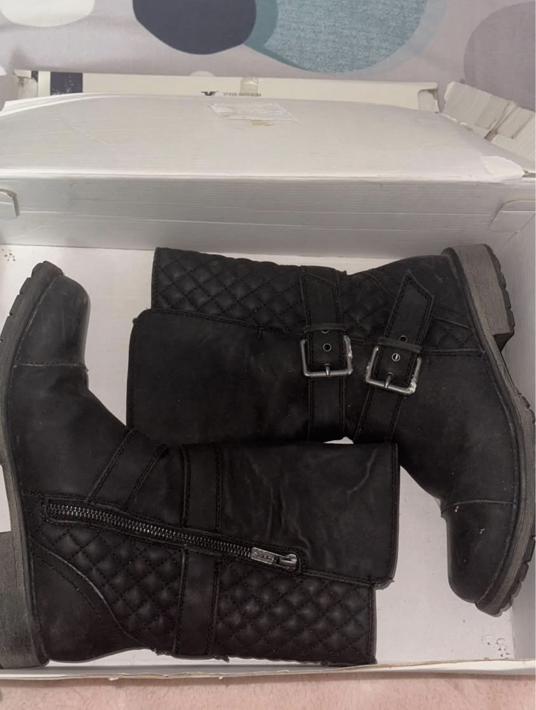 Roxy Black Quilted Boots - photo 2