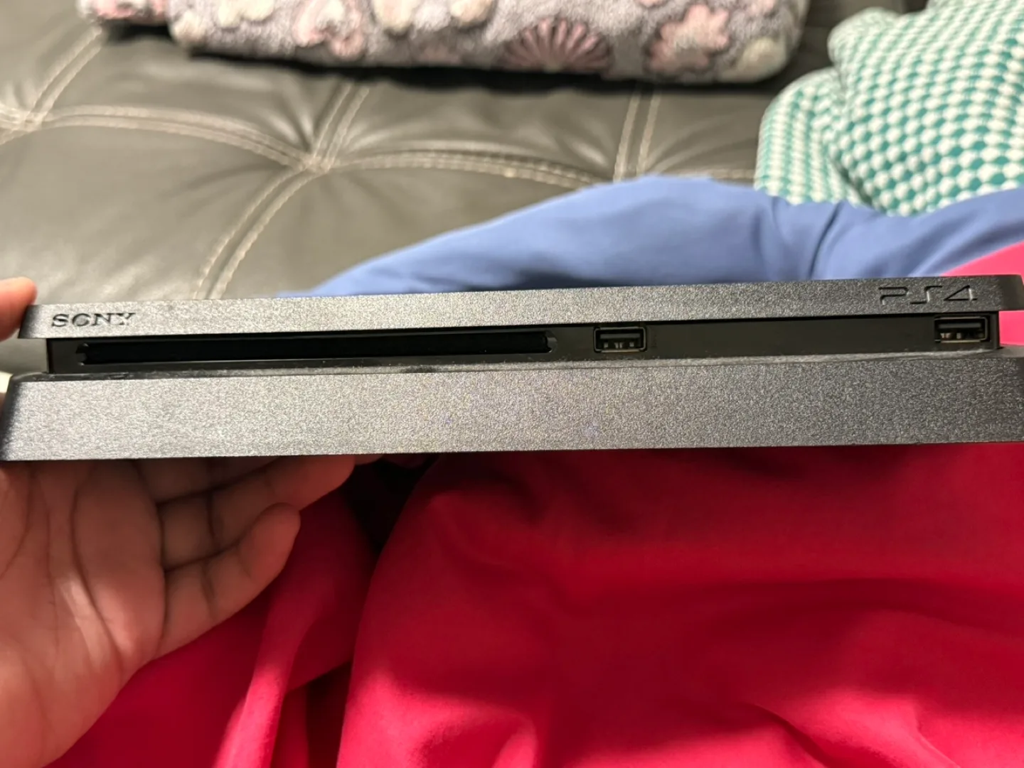 Sony PlayStation 4 Slim Console with Controller image indicator(4)