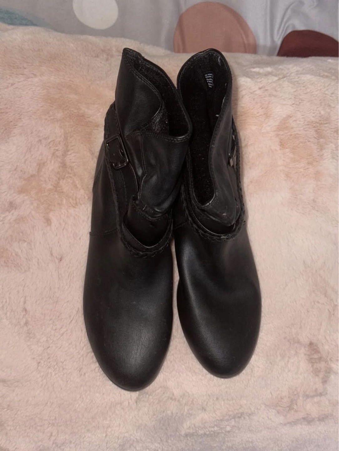 Women's Black Ankle Boots - photo 2