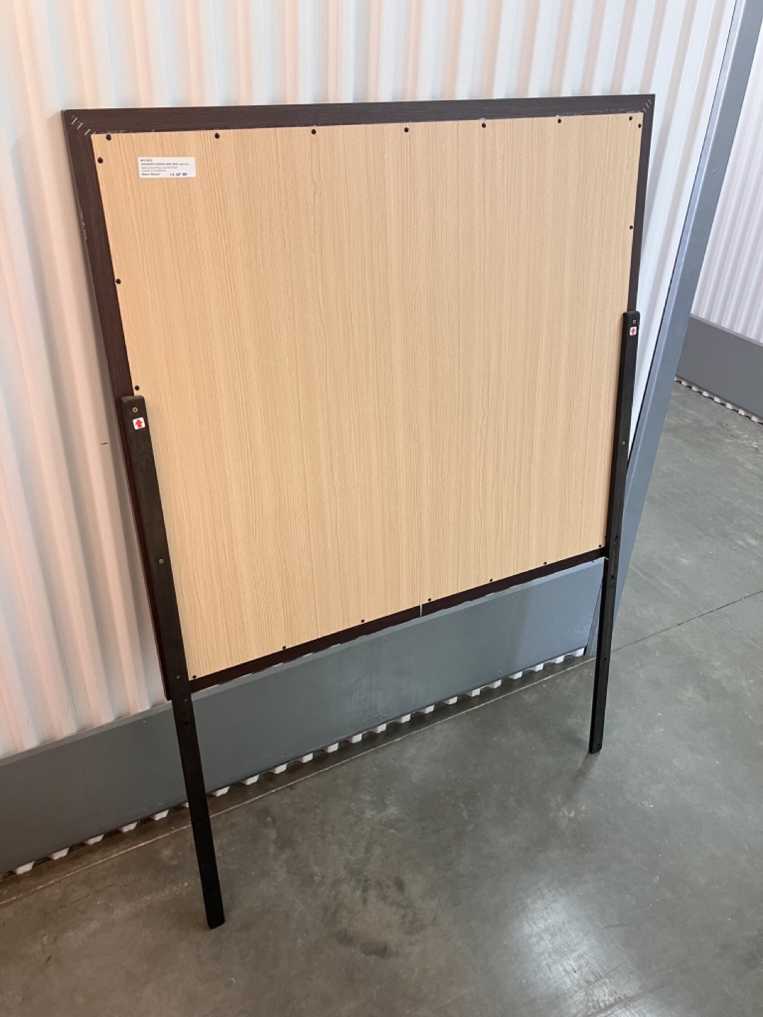 Mirror with Dark Brown Frame - photo 2