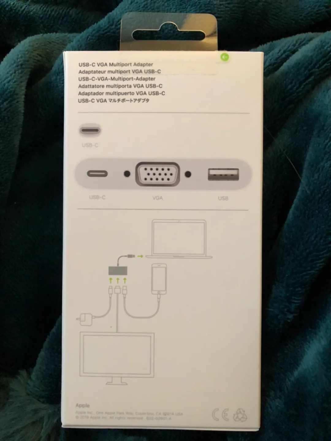 Apple USB-C to VGA Multiport Adapter - Brand New image indicator(2)