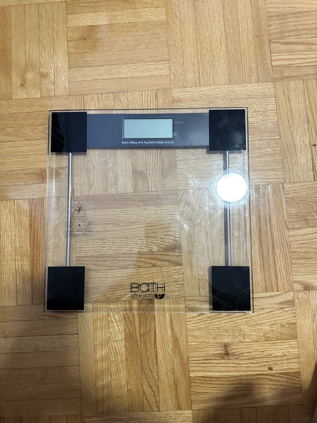 Bathroom Scale - Glass Top - Accurate Readings - photo 2